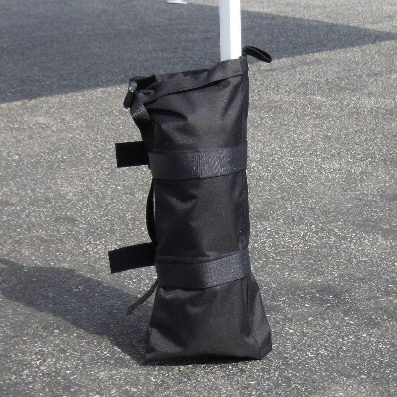 Z-Shade 10 x 10 Foot Instant Pop Up Canopy Tent w/ Steel Stakes & Weight Bags