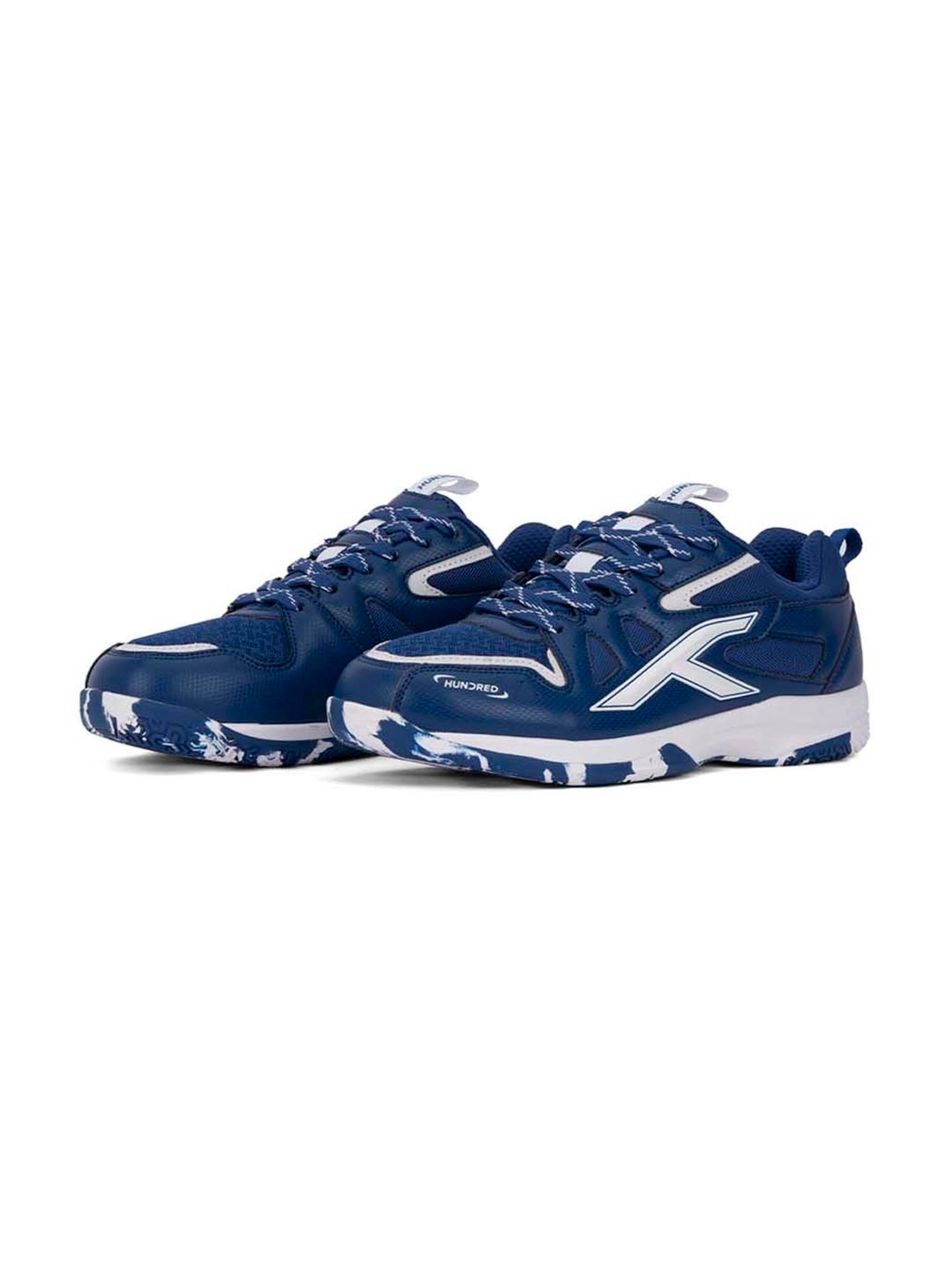 Hundred Men's Xoom II Comfort Blue Indoor Court Shoes