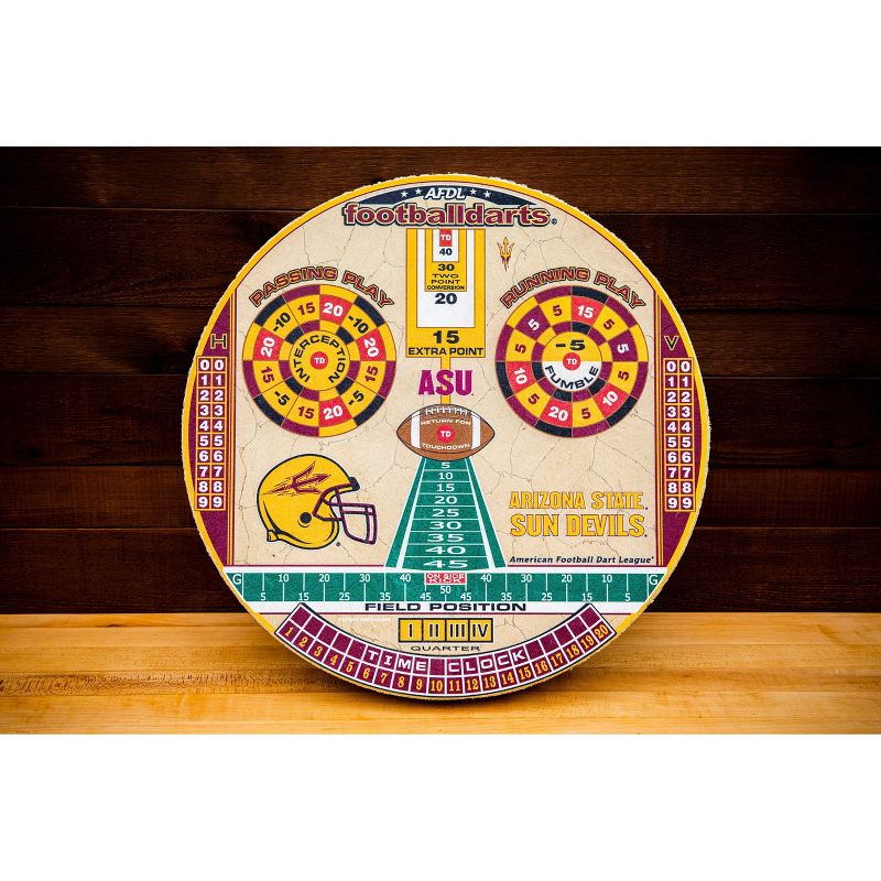 NCAA Arizona State Sun Devils Official Football Dartboard