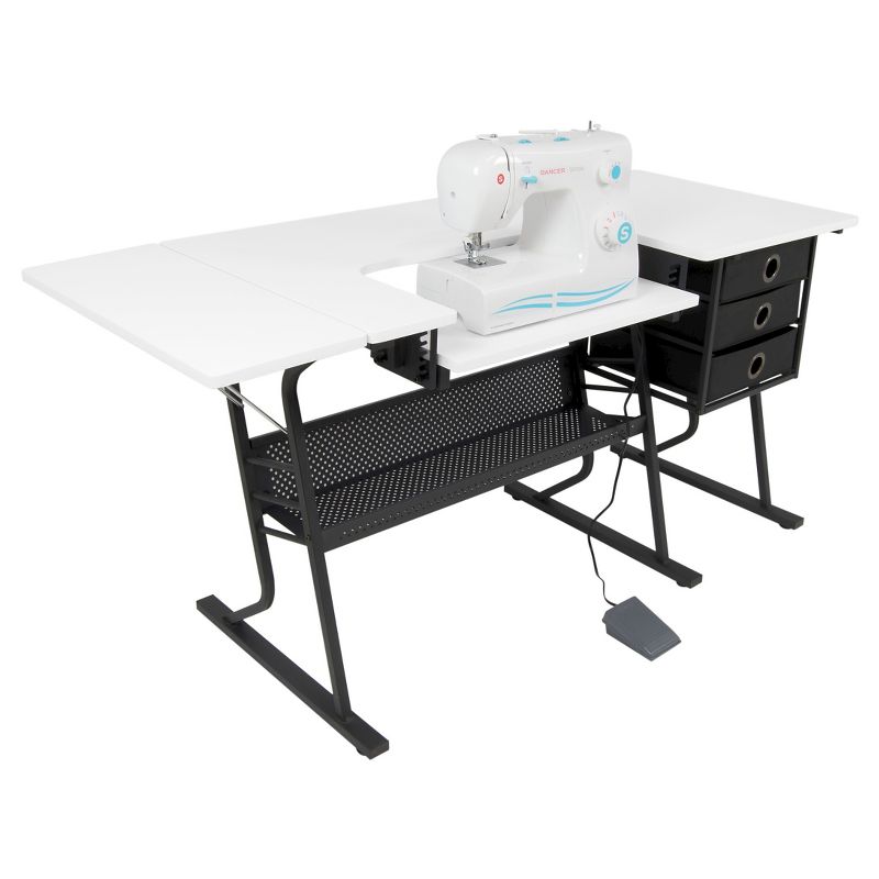 Sew Ready Eclipse Hobby/Sewing Center Black/White - Studio Designs