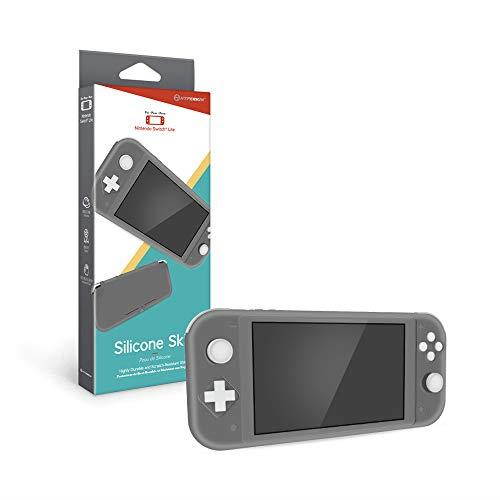 Hyperkin Silicone Skin Console Case for Nintendo Switch Lite - Gray