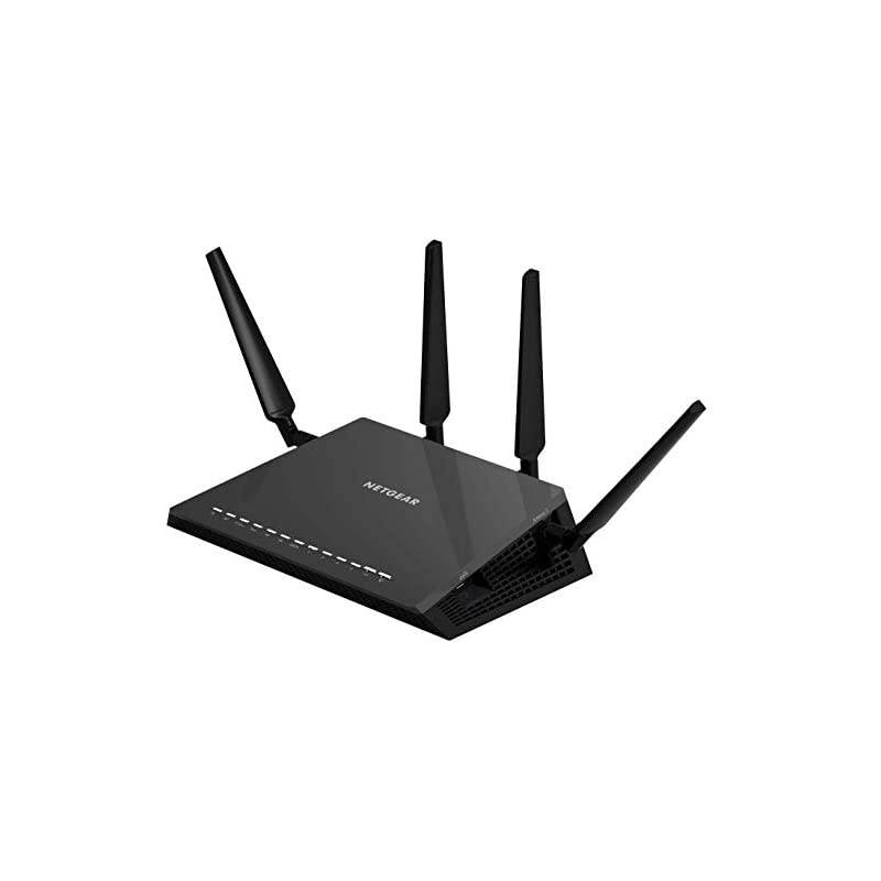Nighthawk X4S Smart WiFi Router (R7800) - AC2600 Wireless Speed (up to 2600 Mbps) | Up to 2500 sq ft Coverage & 45 Devices | 4 x 1G Ethernet, 2 x 3.0 USB, and 1 x eSATA ports