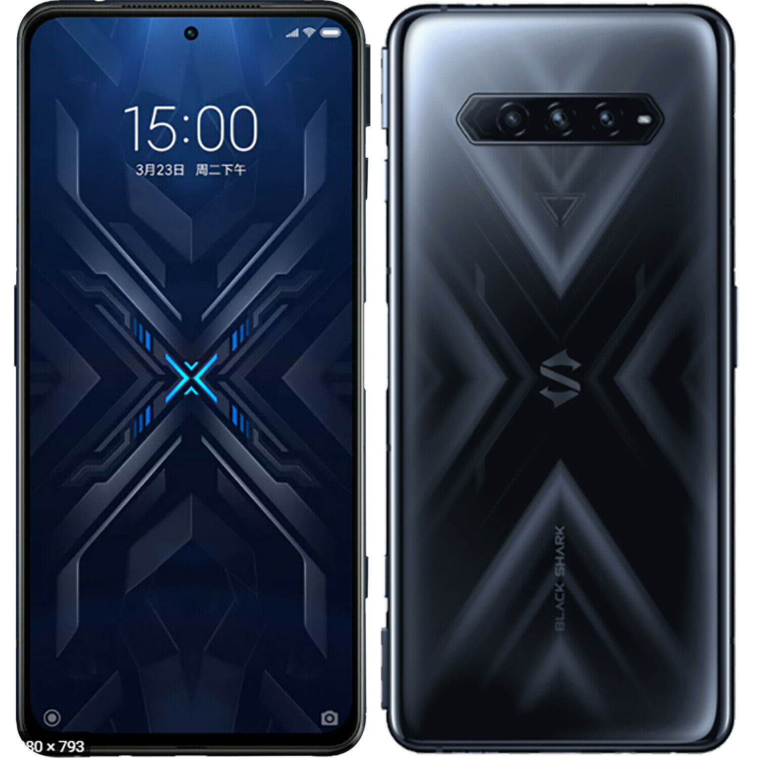 Black Shark 4 Dual-SIM 128GB ROM + 8GB RAM (GSM | CDMA) Factory Unlocked 5G Android Smartphone (Pale Grey) - International Version