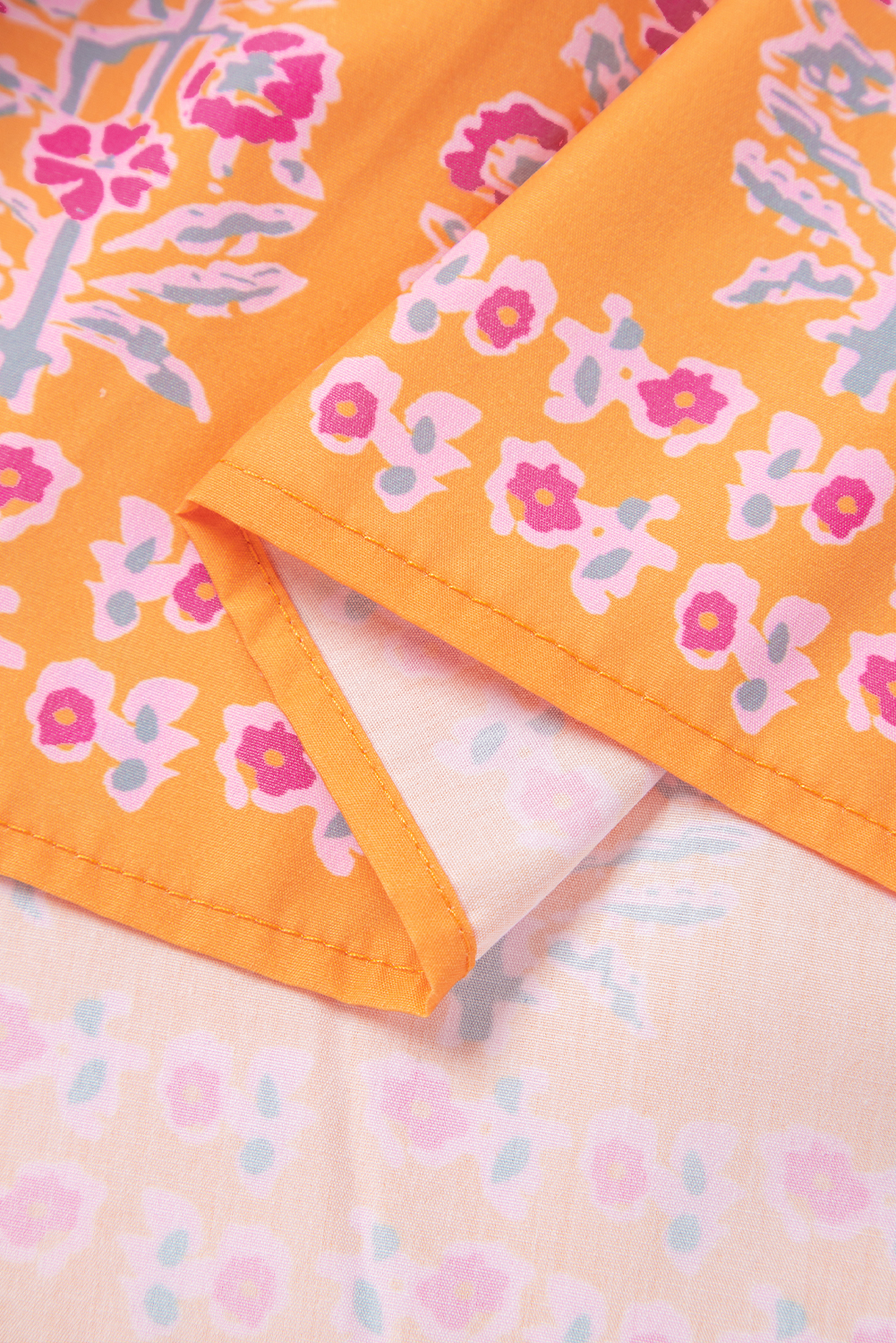 Black Leopard Patchwork Split Neck Ruffle Plus Size Dress