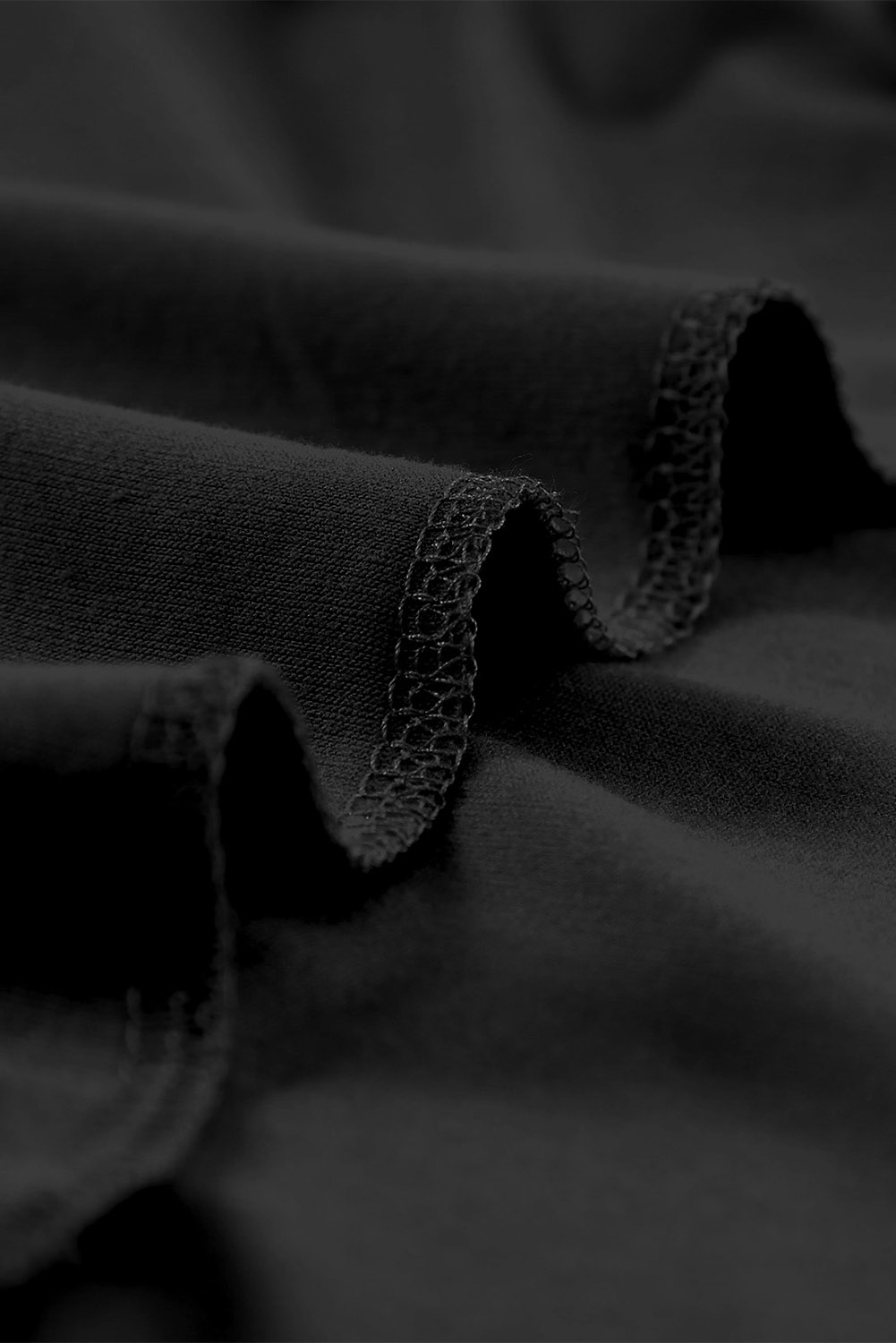 Blank Sweatshirt - Black Plaid Leopard Print Patchwork Long Sleeve Top Customized