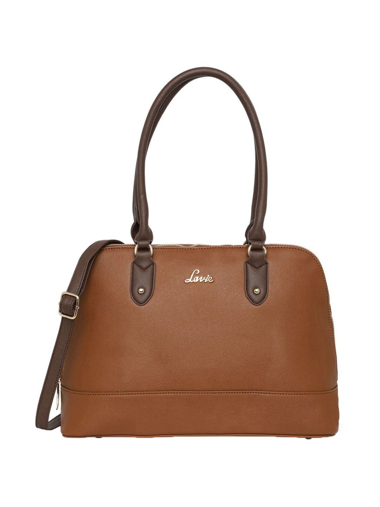 Lavie Tan Large Solid Handbag
