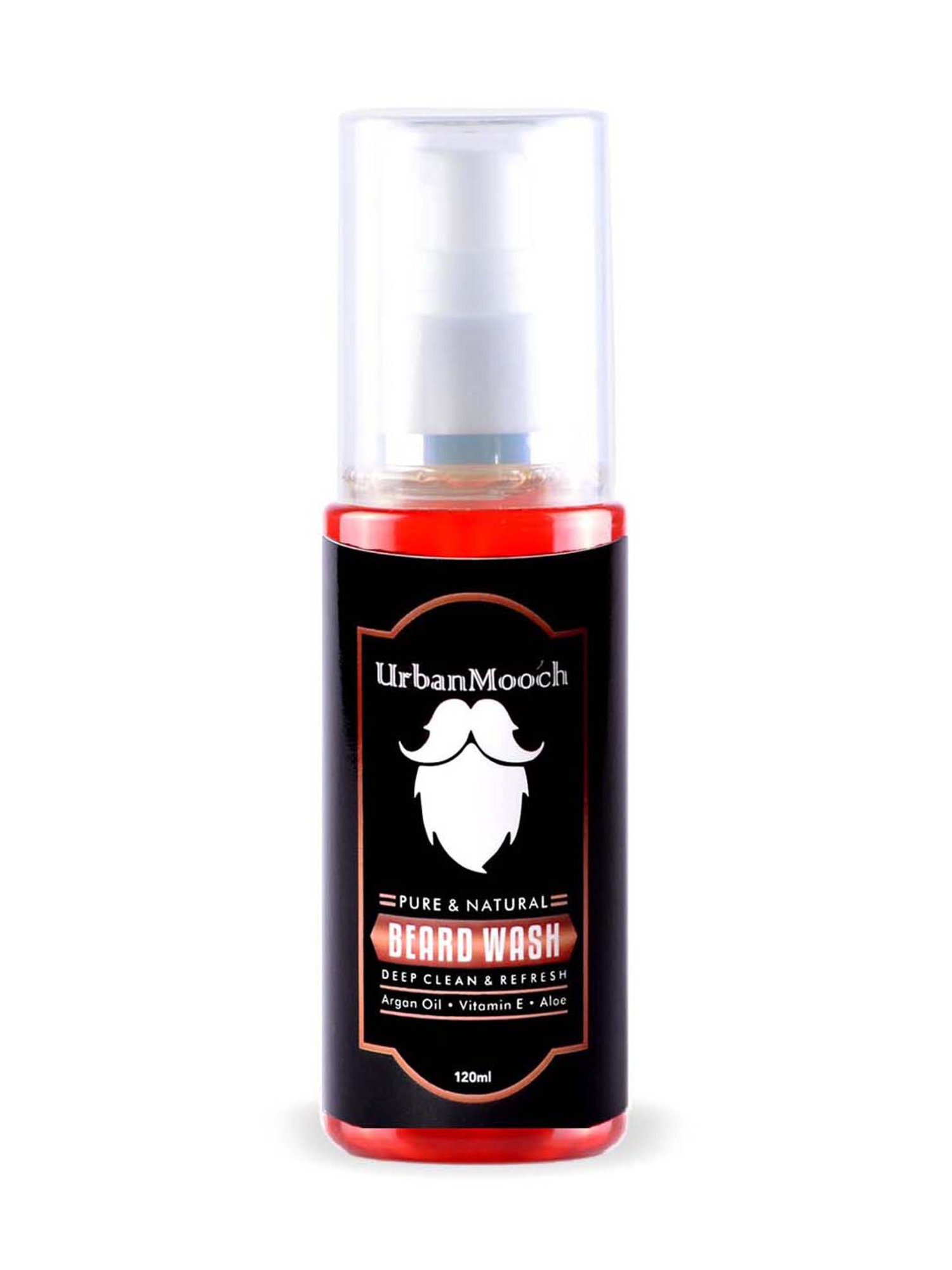 UrbanMooch Beard Shampoo for Soft & Silky Beard - 120 ml