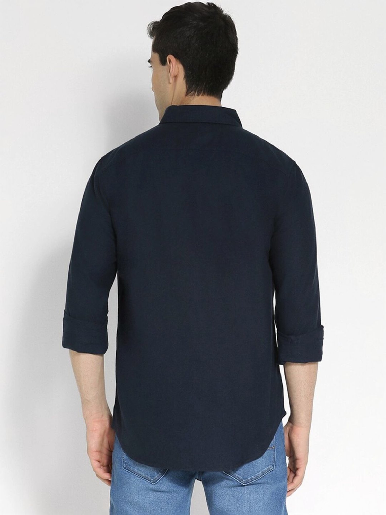 American Eagle Navy Slim Fit Shirt