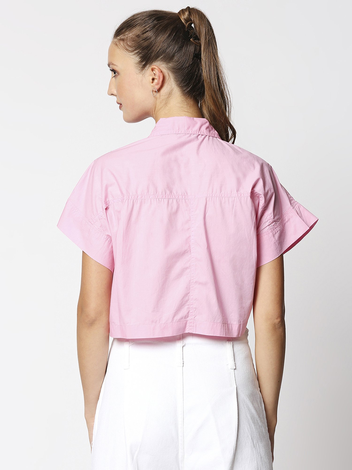 Remanika Pink Pure Cotton Shirt