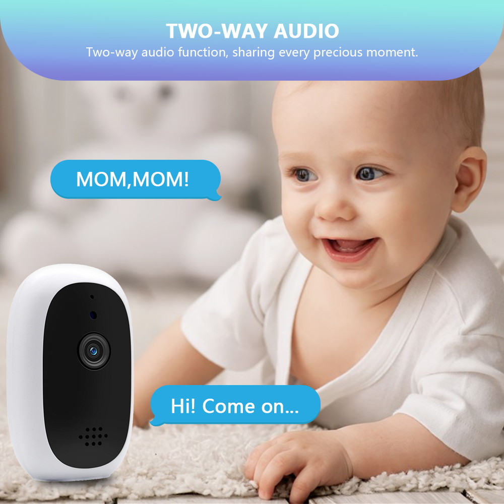 Podofo Wi-Fi IP camera two-way audio home security network camera
