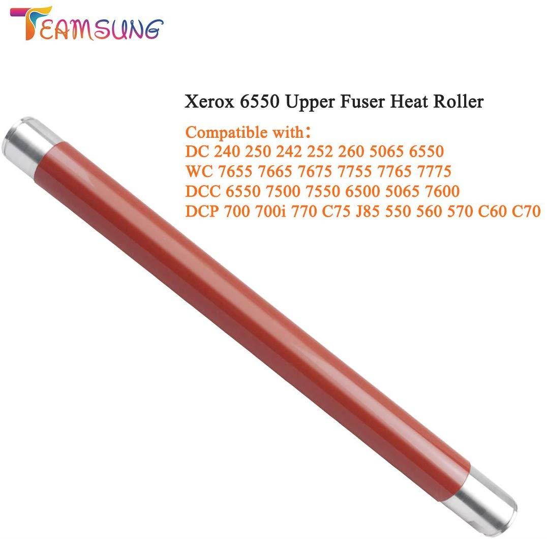Premium Copier Upper Fuser Heat Roller Compatible with Xerox DC 240 250 242 252 260 5065 6550 WC 7655 7665 7675 7755 7765 7775 DCP 700 700i 770 C75 J85 550 560 570 C60 C70