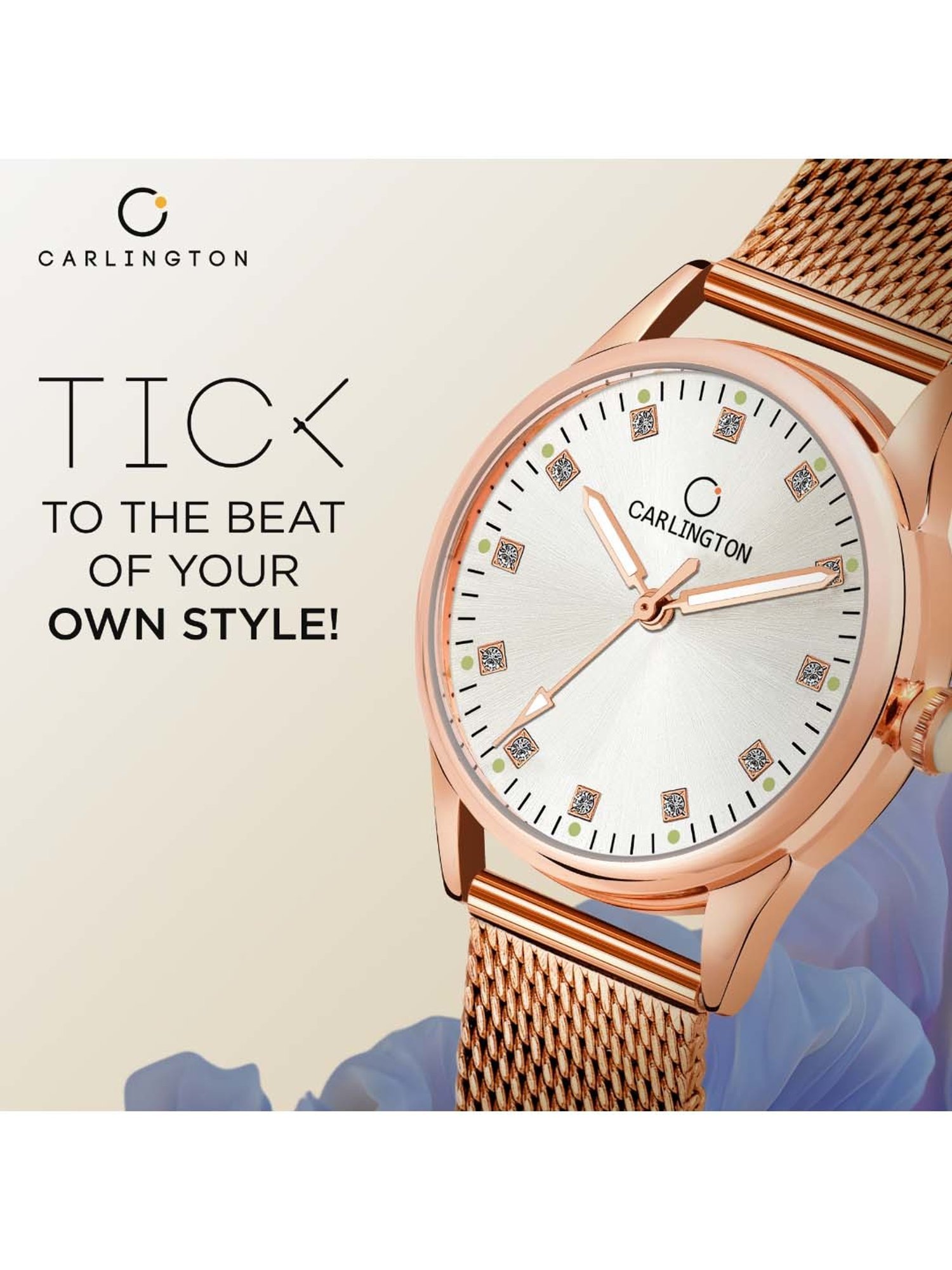 CARLINGTON CT 2003 Analog Watch for Women