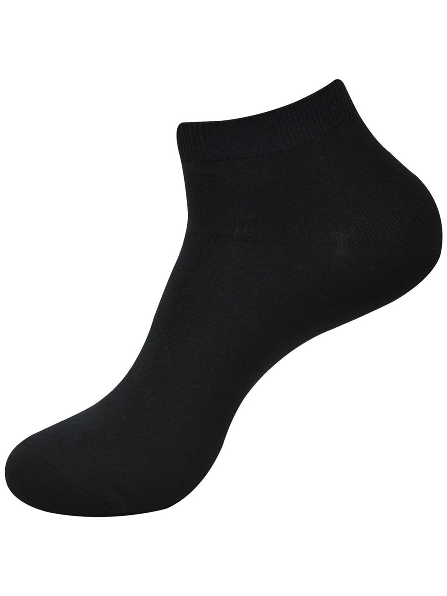 BALENZIA Black Ankle Length Socks - Pack of 6