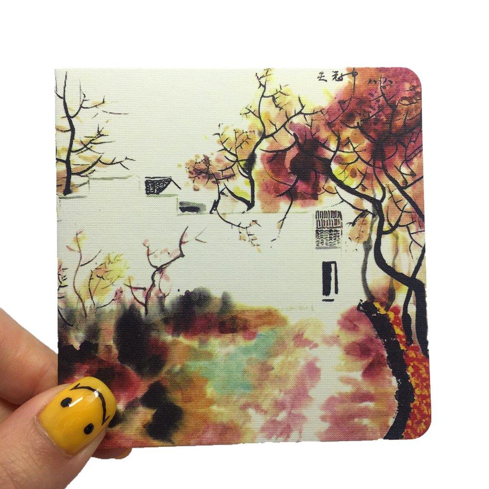 Featuring Hand-Drawn Thank You Card:8pcs Assorted Blank All-Occasion Note Cards-Thank You Cards (Landscape Series)