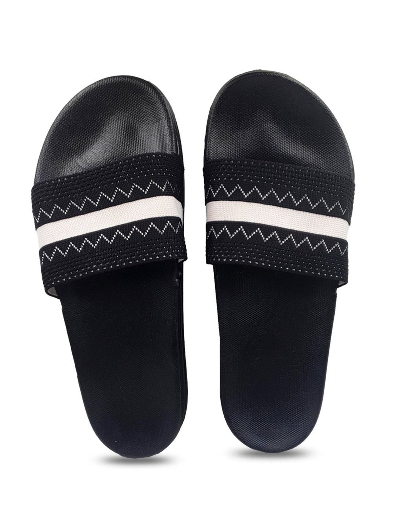 Pampy Angel Men's Black Casual Slides