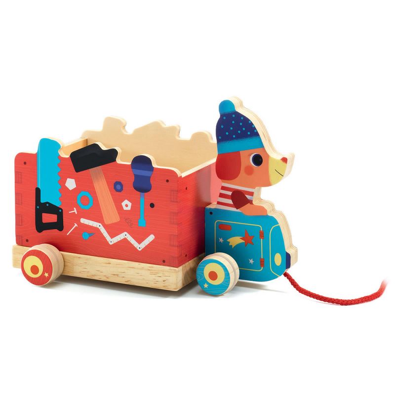 Djeco Jo Truck Pull Toy