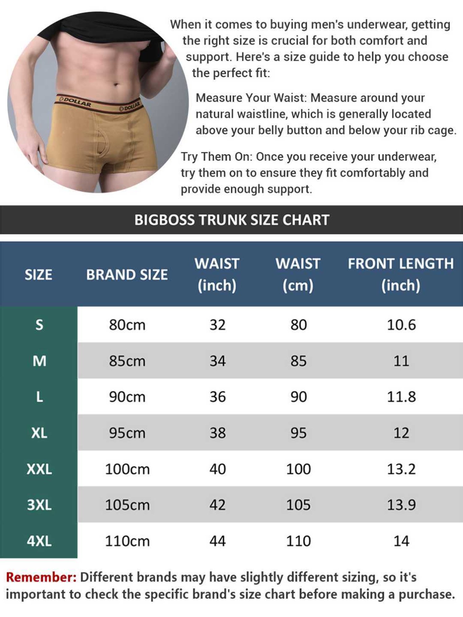 Dollar Bigboss Assorted Cotton Regular Fit Trunks - Pack Of 7