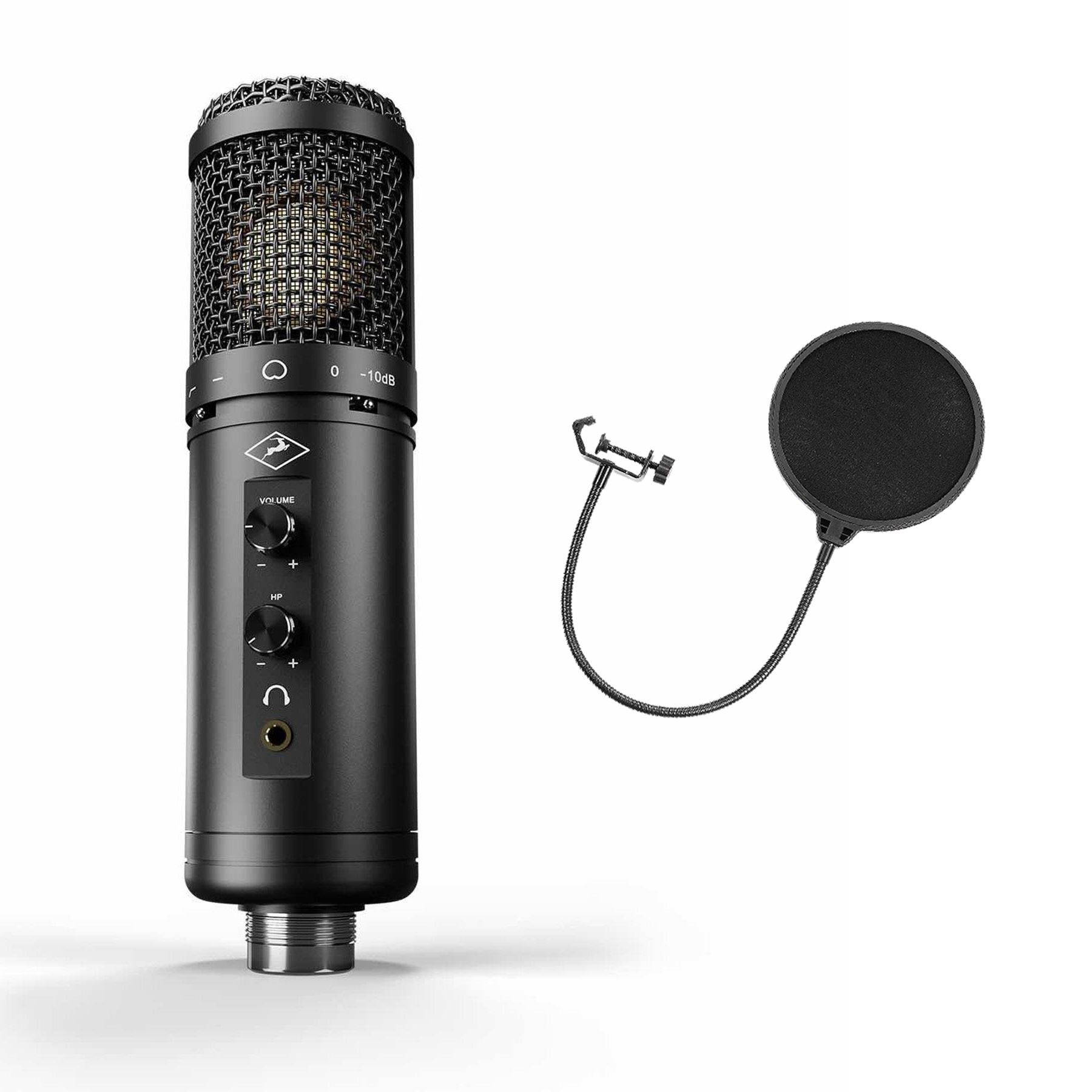 Antelope Audio Axino Synergy Core Microphone w/ Pop Filter Bundle