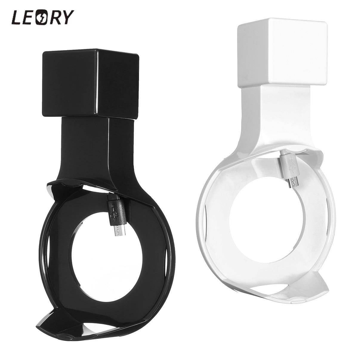 Universal Plastic Speaker Stand with Power Plug Plug-in Outlet Charging Wall Mount Holder Brackets with USB Cable for Echo Dot