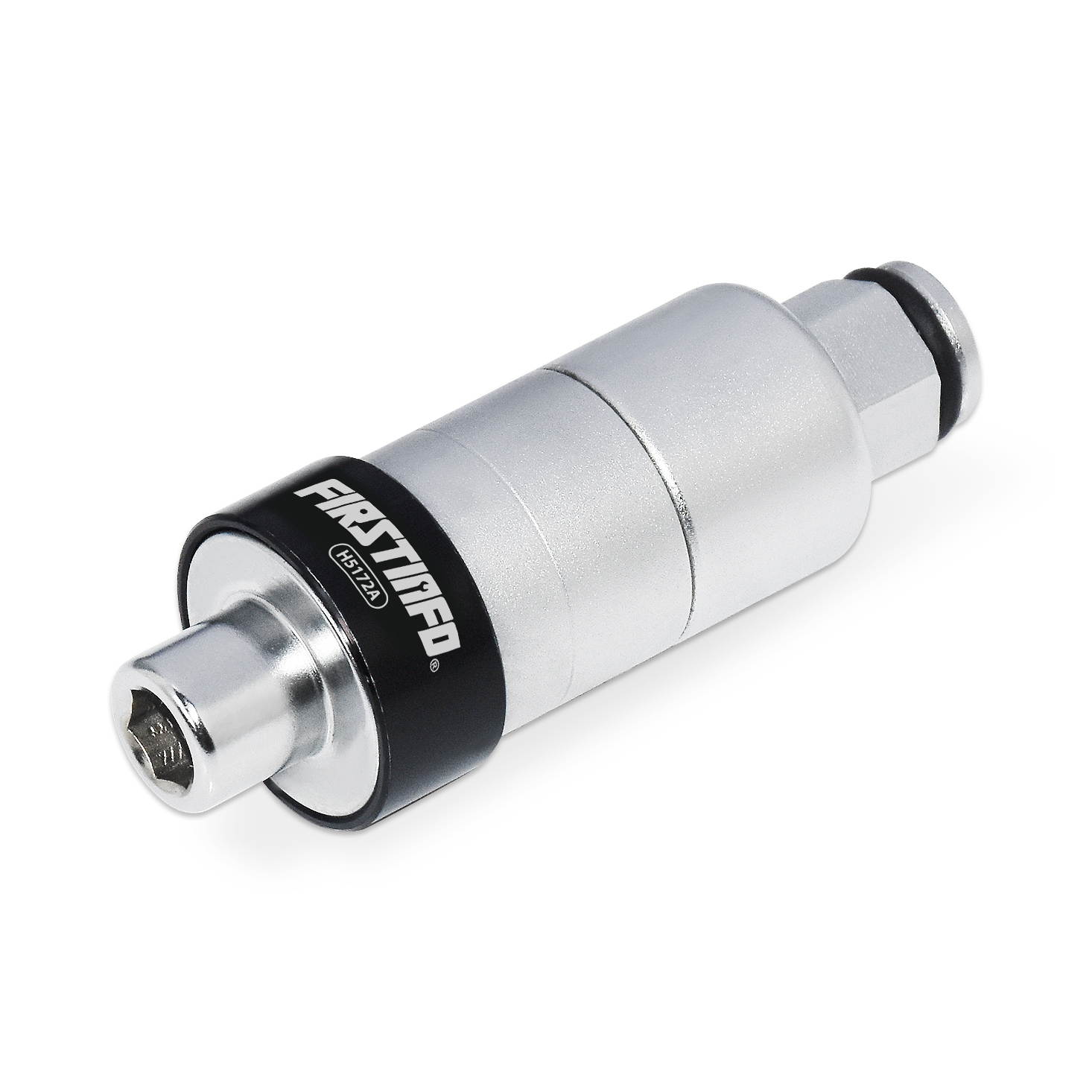 FIRSTINFO 3 Nm Torque Limited Bit Holder Magnetic Adapter for 1/4" Hex Bits, Using with 12mm Ratchet Wrench or Socket