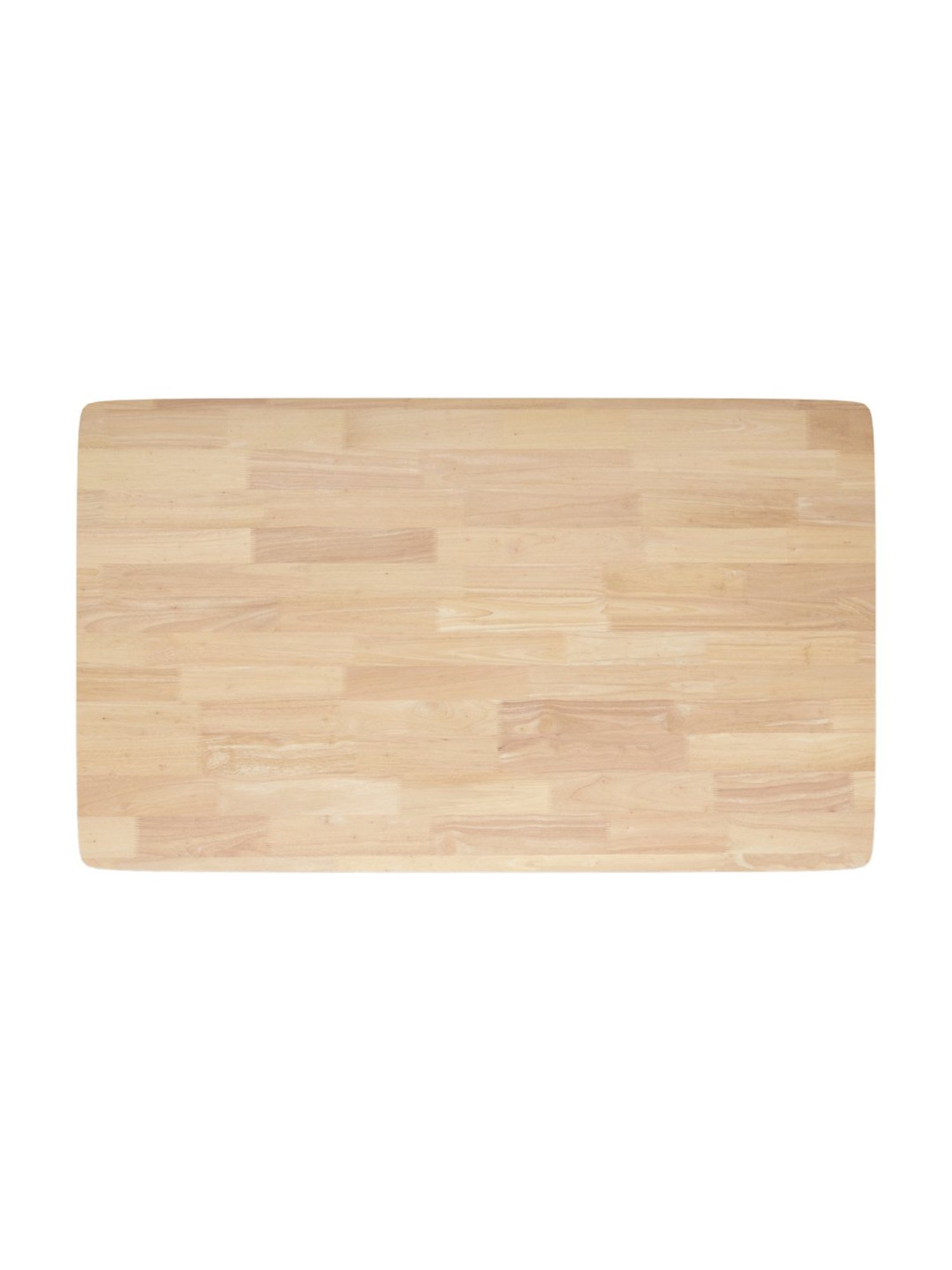 Godrej Interio Sandcastle Beige Rubber Wood 6 Seater Rectangular Dining Table