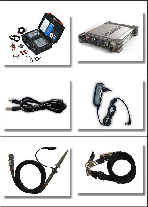 Hantek DSO3064 Kit IV Automotive Diagnostic Oscilloscope 4CH 200MS/s 60MHz kit 4