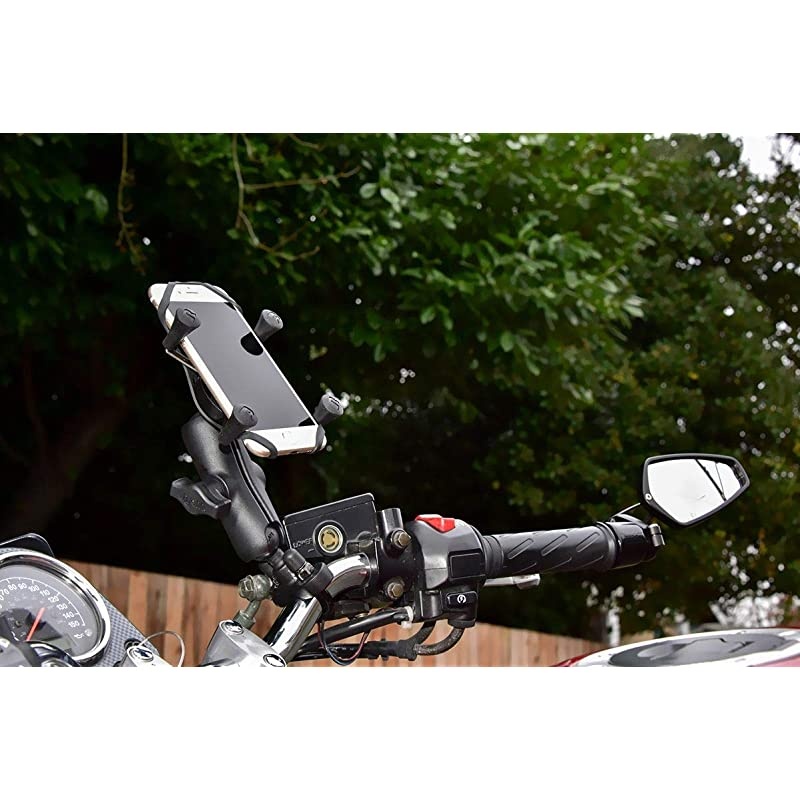 X-Grip Phone Mount with Handlebar U-Bolt Base