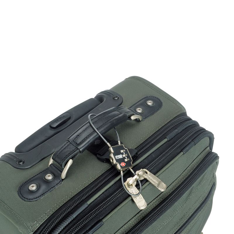 Lewis N. Clark Travel Sentry Lockdown Triple Security Cable Luggage Lock for Travel