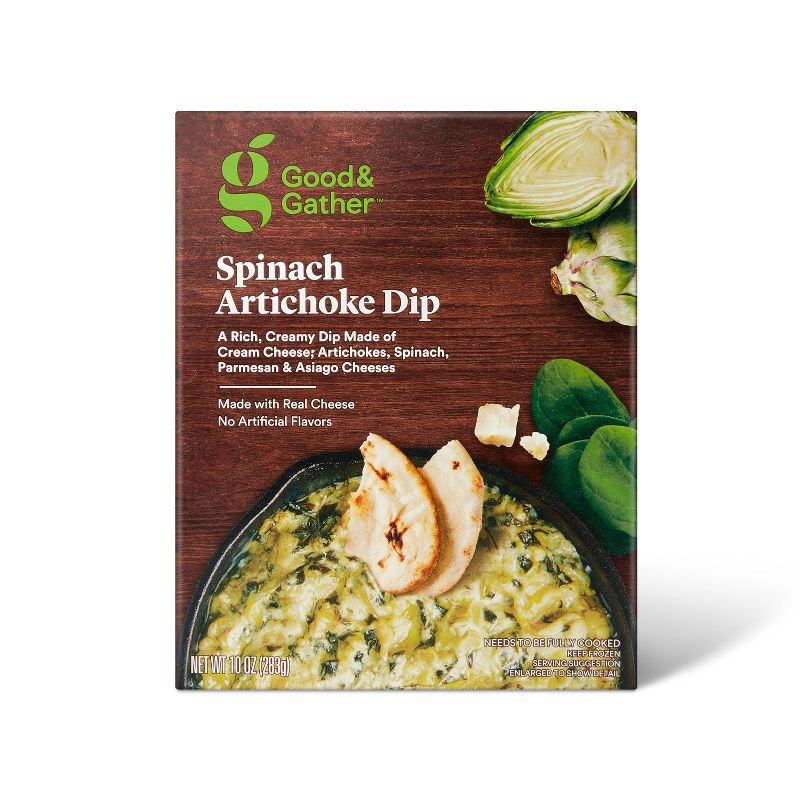 Frozen Spinach Artichoke Dip - 10oz - Good & Gather™