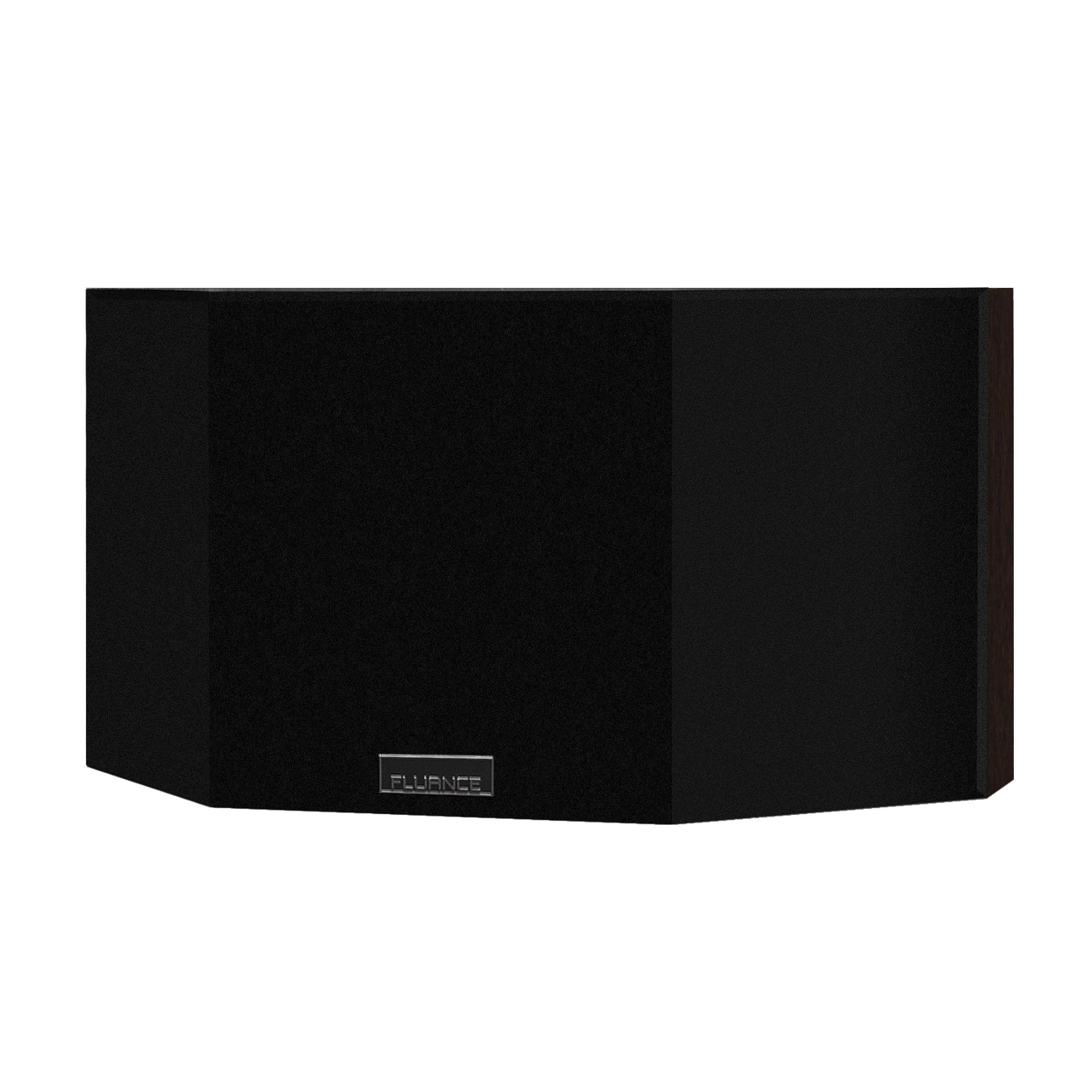 Fluance Signature HiFi  2-Way Bipolar Surround Speakers for Wide Dispersion Surround Sound in Home Theater Systems - Natural Walnut/Pair (HFBPW)