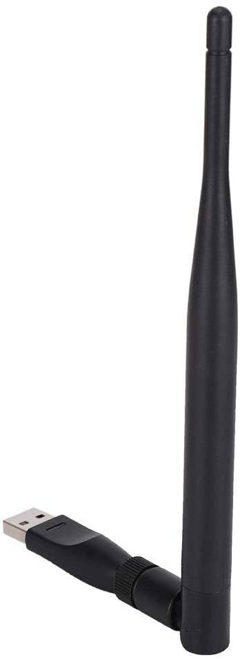 Dpofirs RT5370 USB Mini WiFi Wireless Network Card Antenna WiFi Receiver Router Portable External Antenna with AP Function and WiFi Transmission Detachable Antenna 5DBI