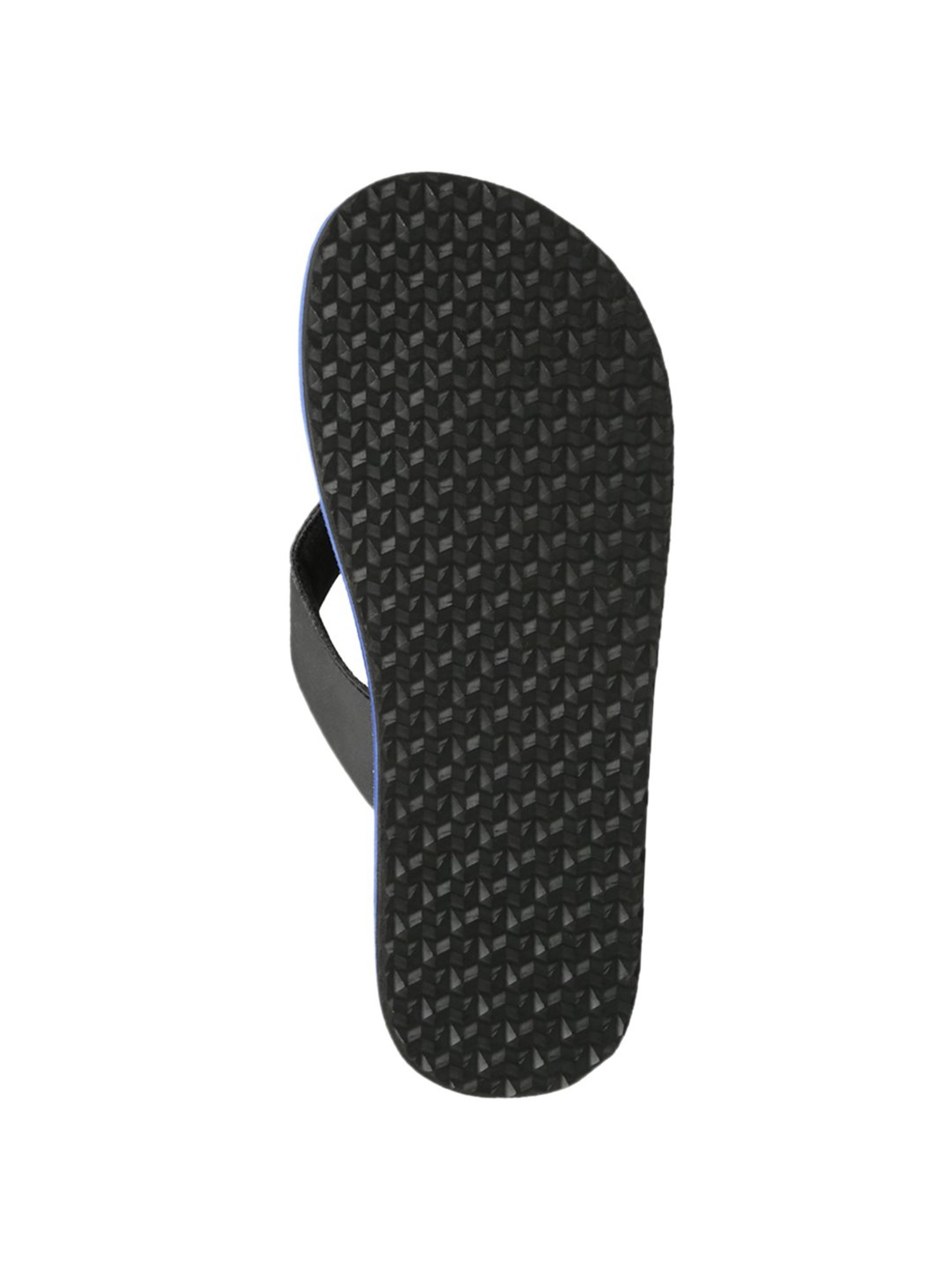 Yellow by Westside Navy Stripe Pattern Slides