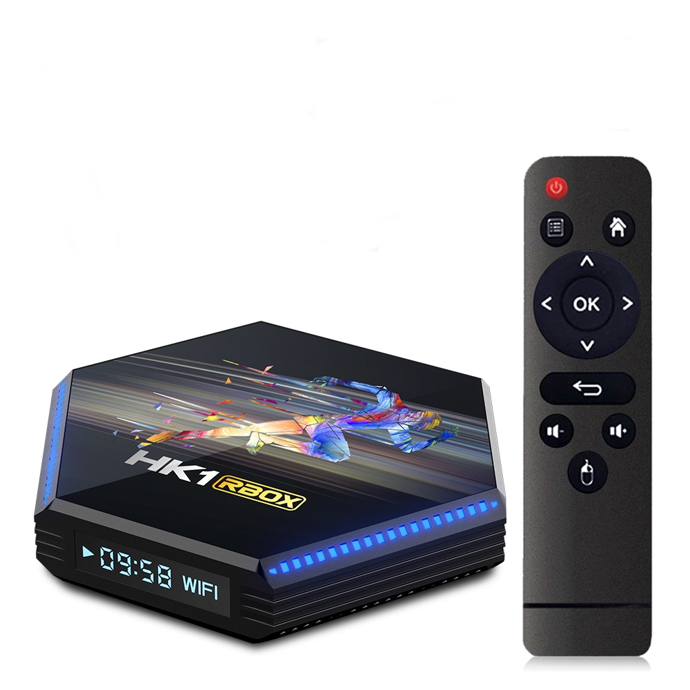 H96 Max+ 4K Ultra HD Full HD Media Player Smart TV BOX with Remote Controller, Android 9.0, RK3328