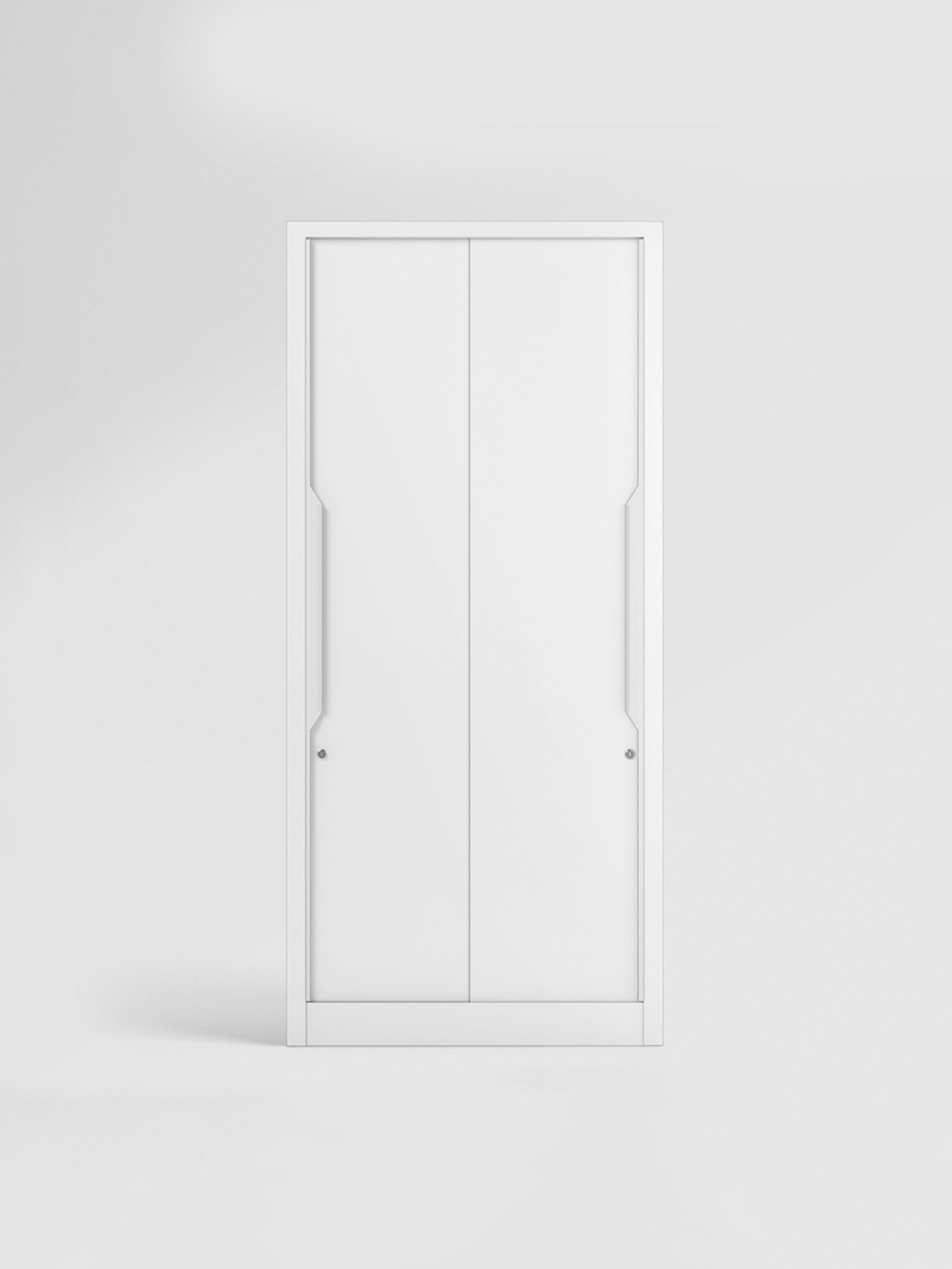 Home Basics 5 Dual Hook Chrome Plated Steel Over the Door Hanging Rack