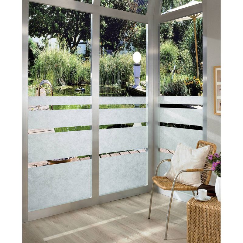 Brewster Set of 2 Rice Paper Window Film White