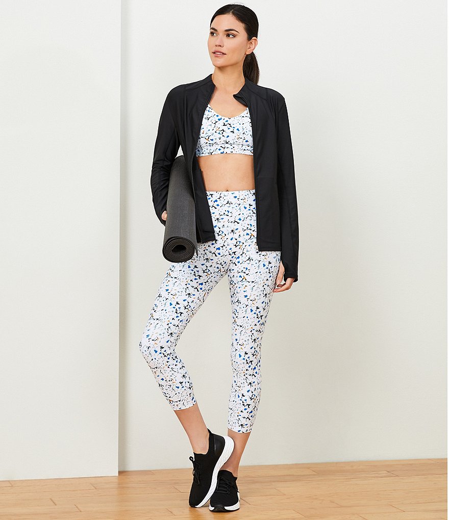 Marc New York Ombre Tie Dye High Rise 7/8 Pull-On Leggings