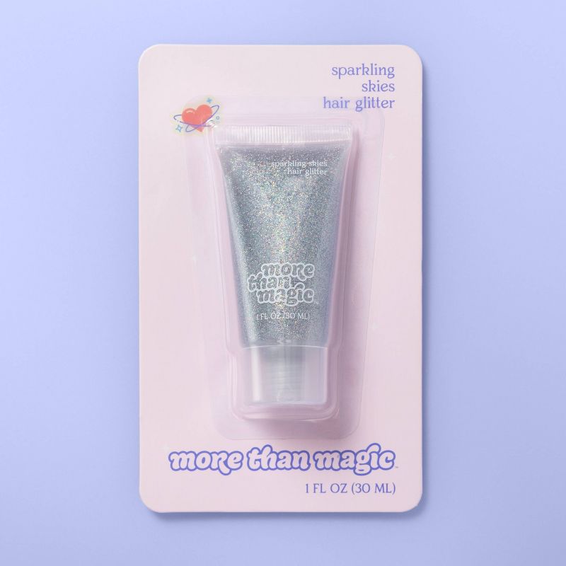Hair Glitter - 1 fl oz - More Than Magic™ Sparkling Skies Silver