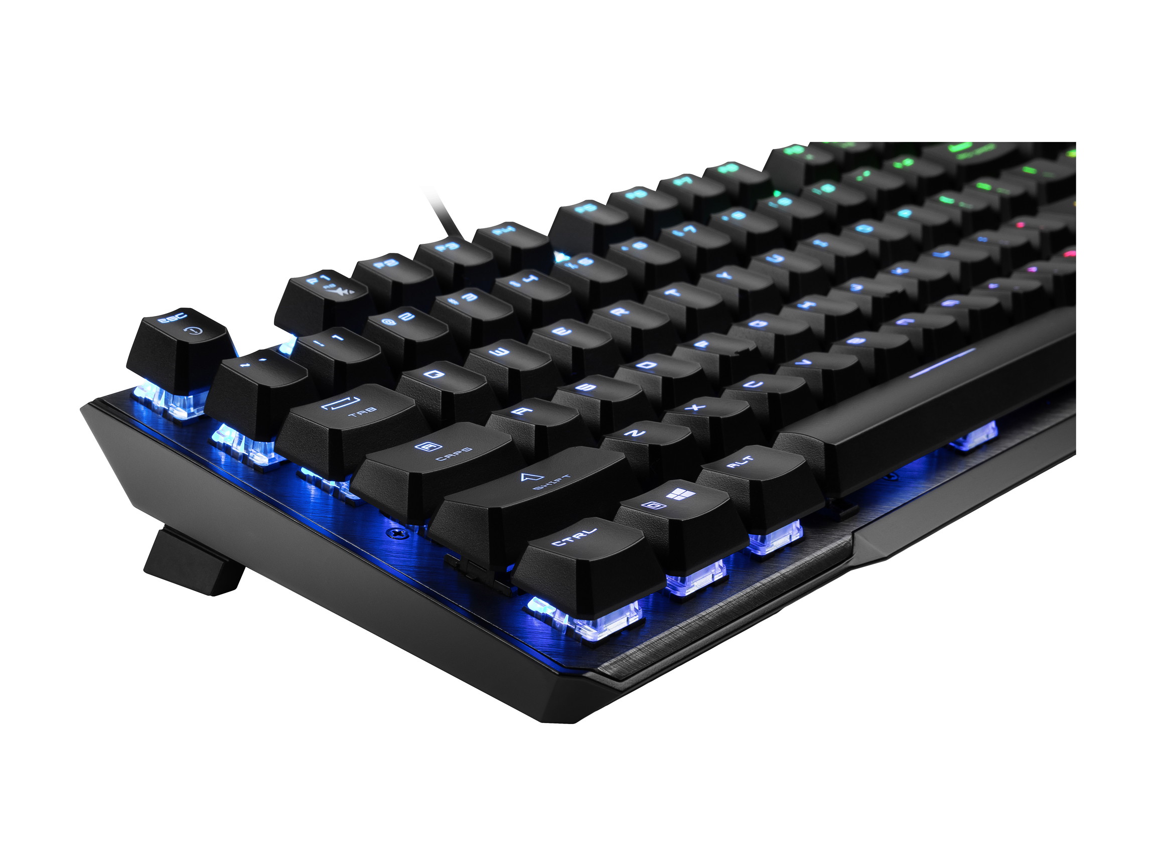 2, 60% Wired/Wireless Mechanical Keyboard (Kailh Box Brown Switch/White Case) - Full Keys Programmable - True RGB Backlit - Tap Arrow Keys - Double Shot PBT Keycaps - NKRO - 1900mAh Battery