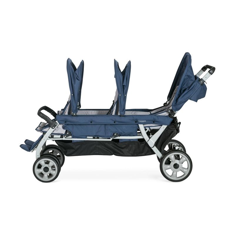 Foundations Gaggle Jamboree 6-Seat Stroller - Navy/Gray