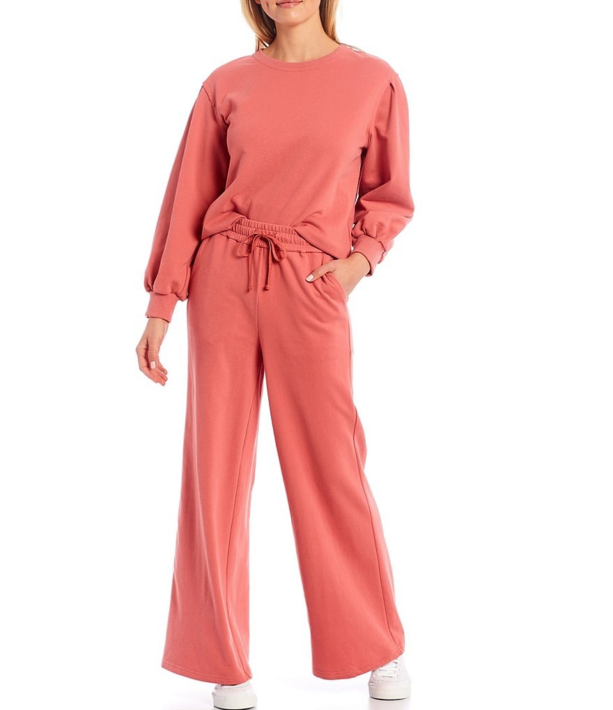 Calvin Klein French Terry Drawstring Waist Coordinating Joggers