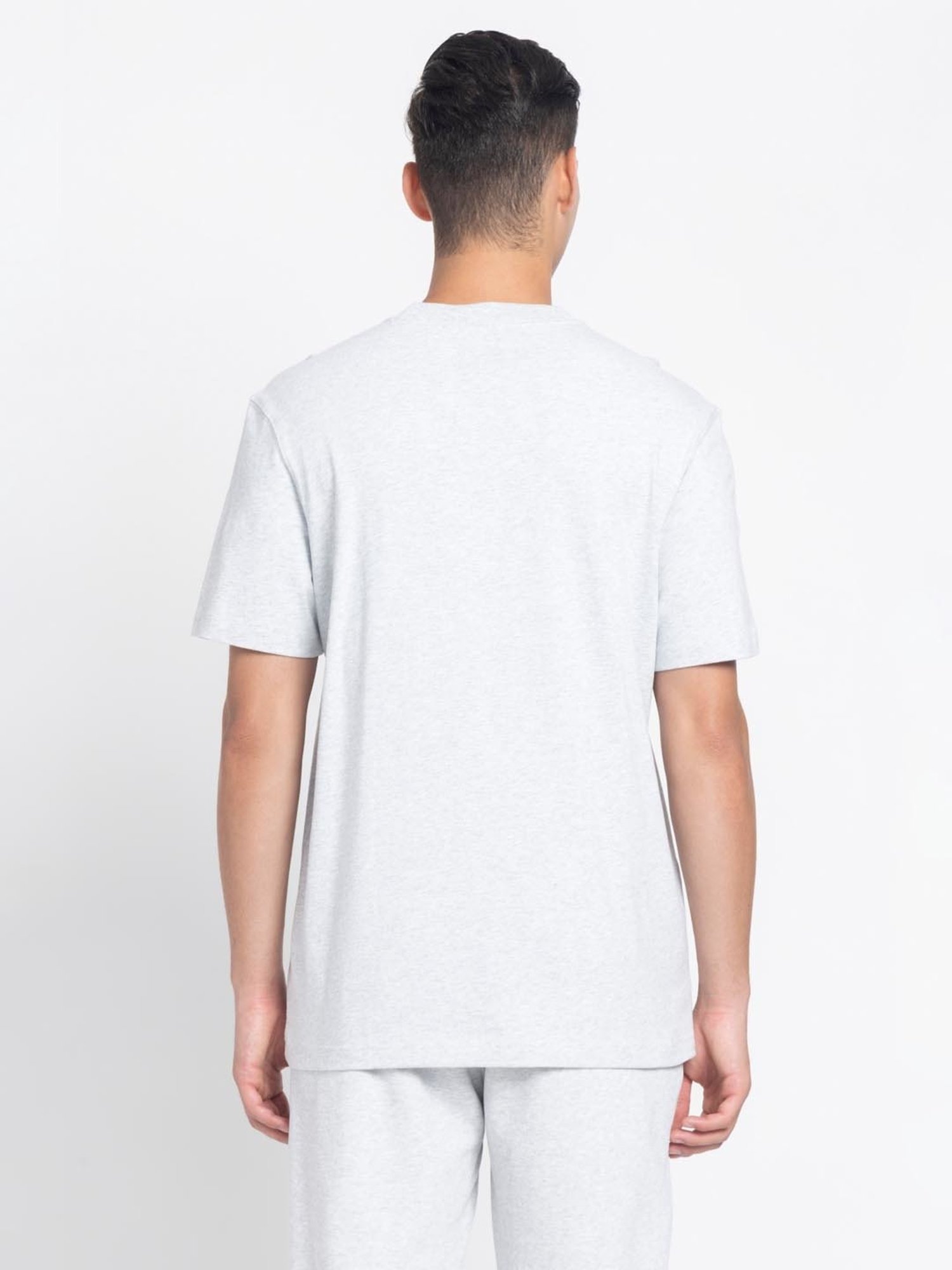 Adidas Originals White Regular Fit Printed T-Shirt