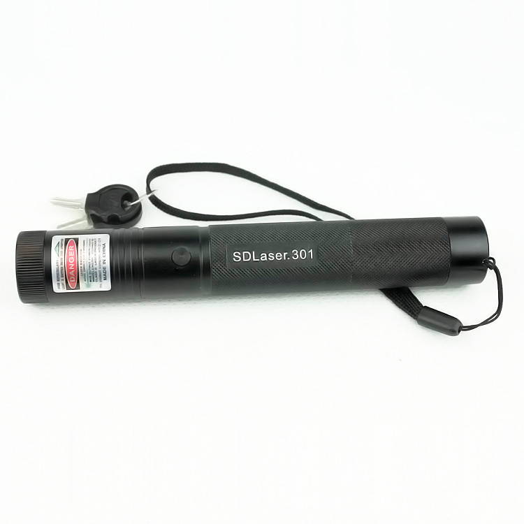 Laser 301 High Power 200mW 532nm Laser Pointer Flashlight Green Laser Light Pen