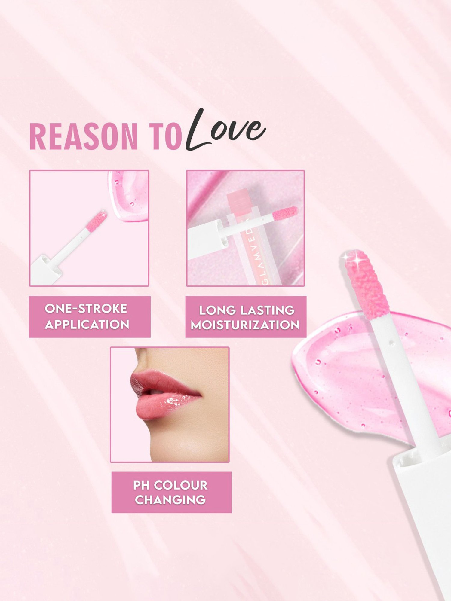 BH Cosmetics x Doja Cat Muse Plumping Lip Gloss Red - 3 ml