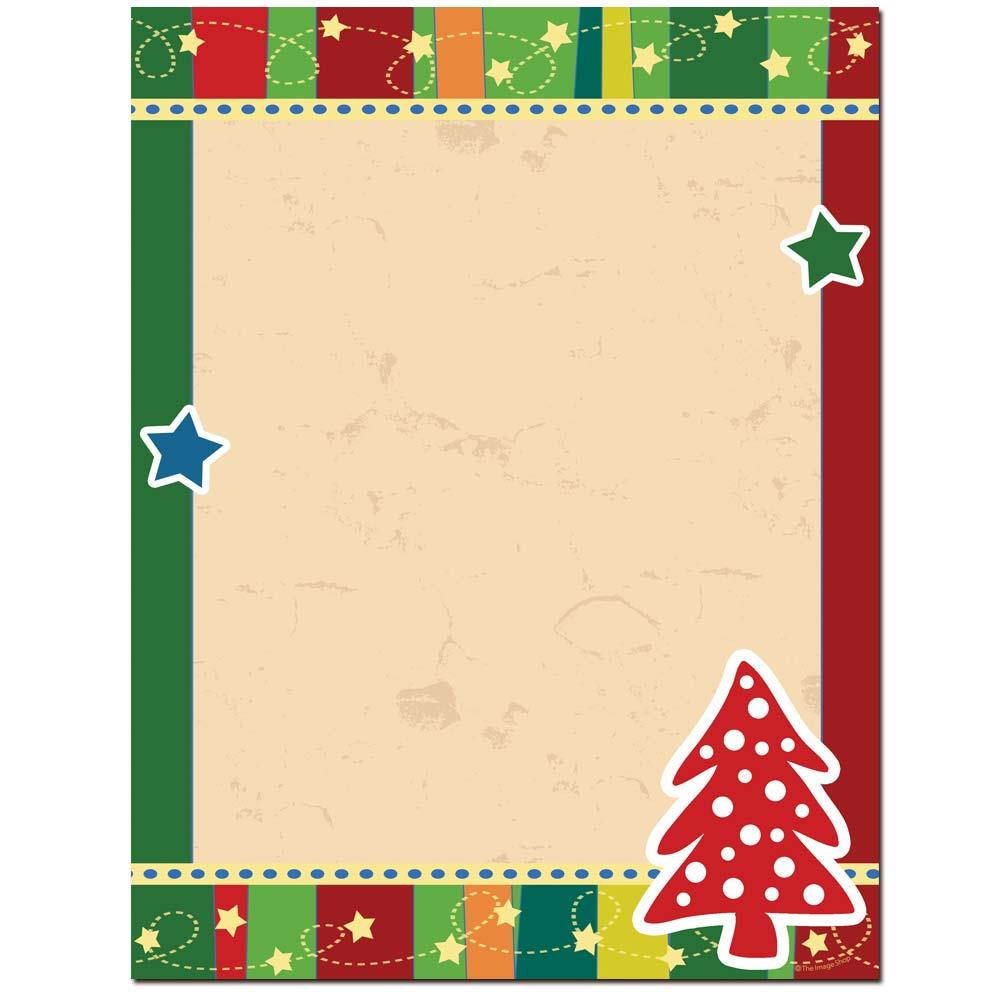 Dotted Tree Letterhead Laser & Inkjet Printer Paper, 100 pack