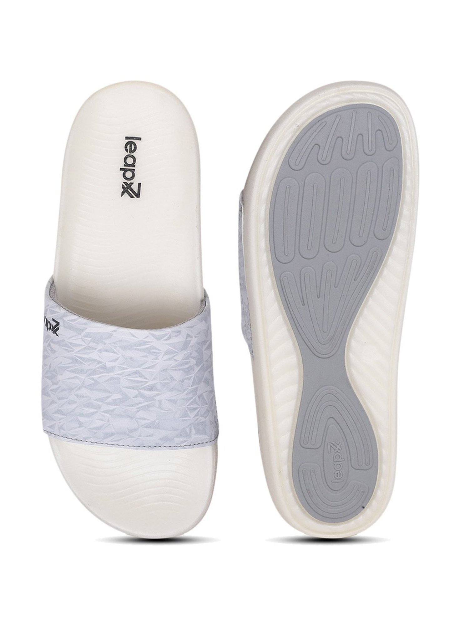 Leap7X by Liberty Men's NITWALK-2 Grey Slides
