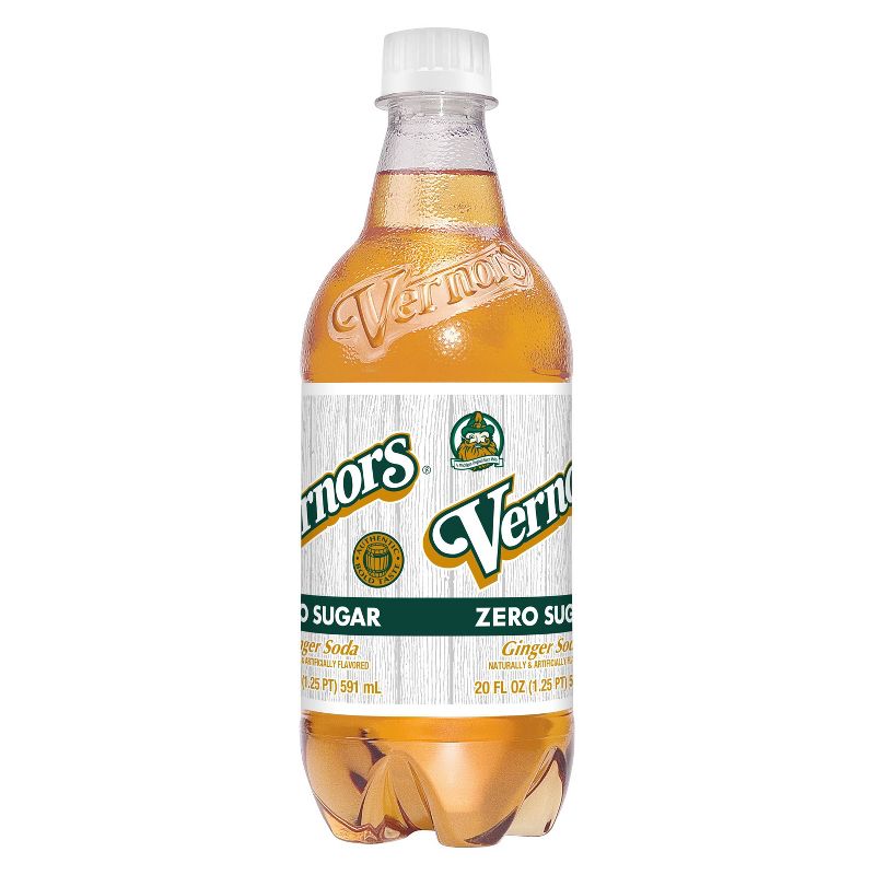 Diet Vernors Ginger Soda - 20 fl oz Bottle