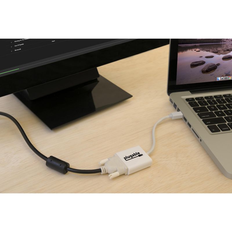 Plugable Mini DisplayPort (Thunderbolt 2) to DVI Adapter (Passive)