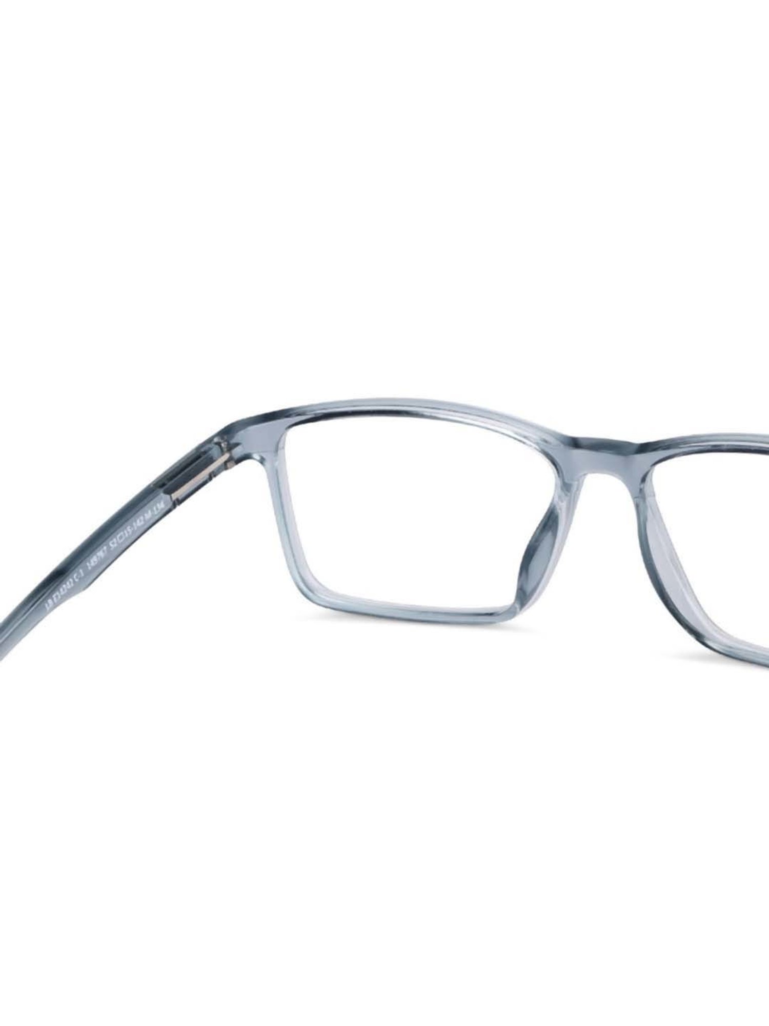 Lenskart Blu LB E14242 Grey Full Rim Rectangular Computer Glasses