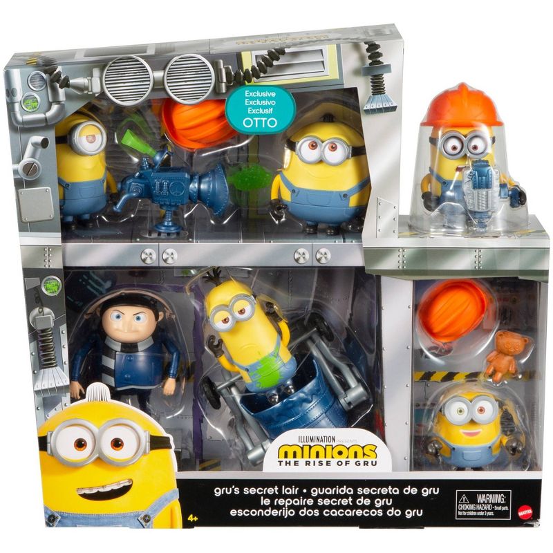 Minions: The Rise of Gru Gru's Secret Lair Figure Pk
