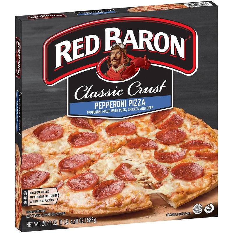 Red Baron Classic Pepperoni Frozen Pizza - 20.6oz
